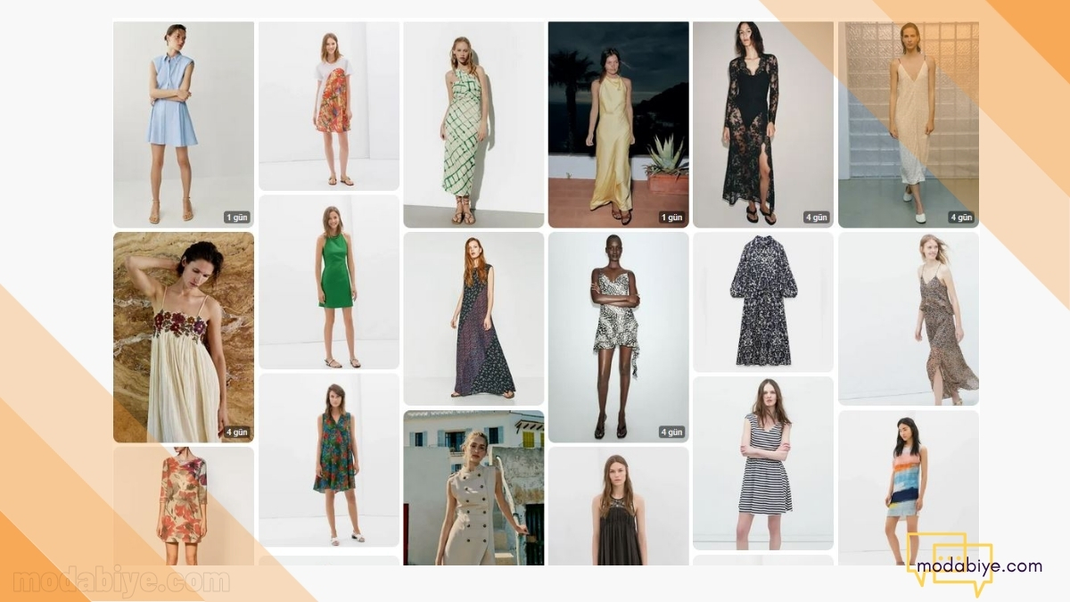 zara yazlik elbise modelleri